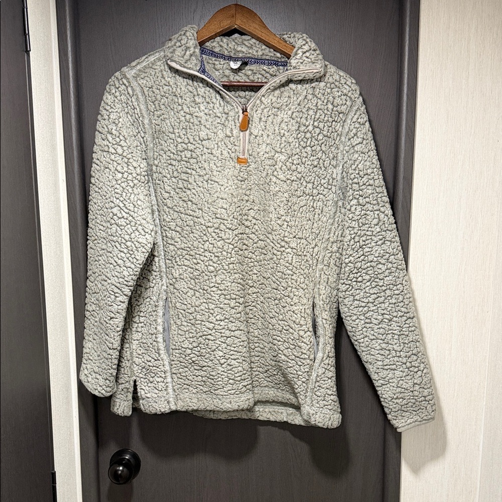Katydid Cream Sherpa Fleece Sweater